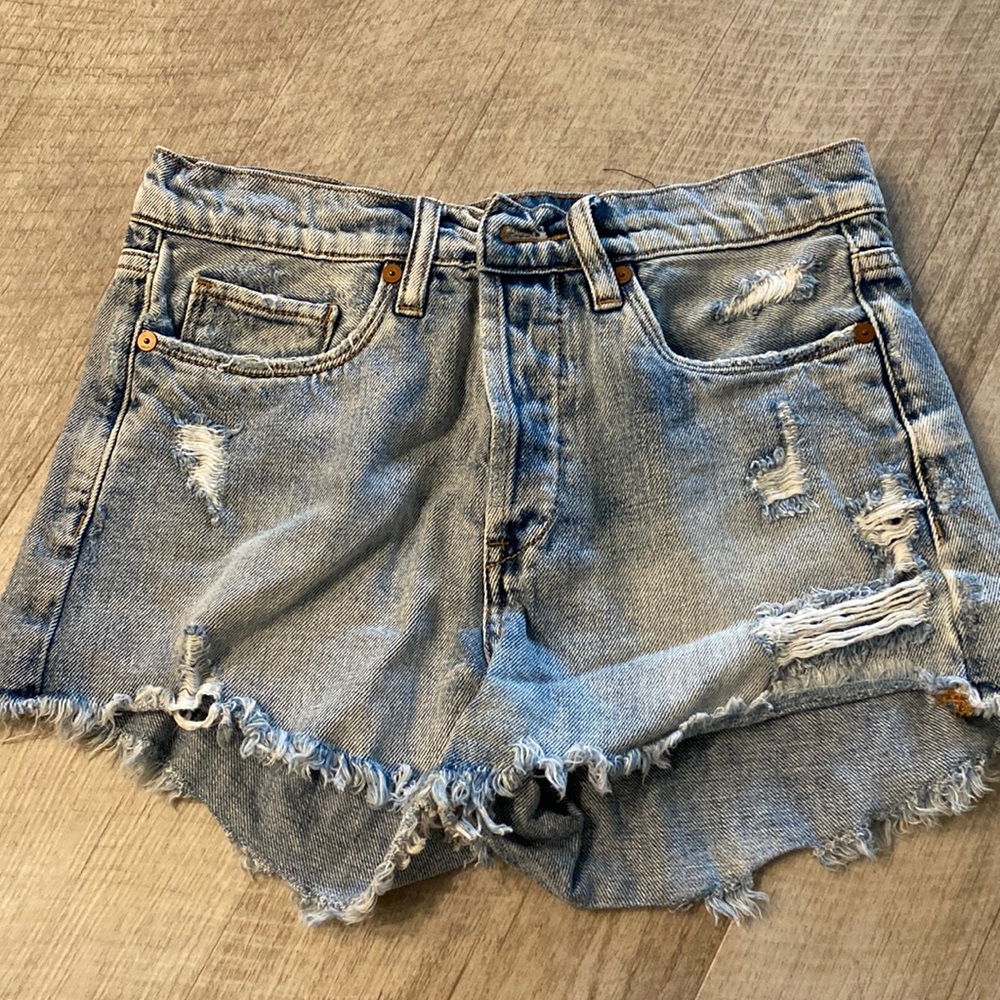 BLANK denim cutoff shorts